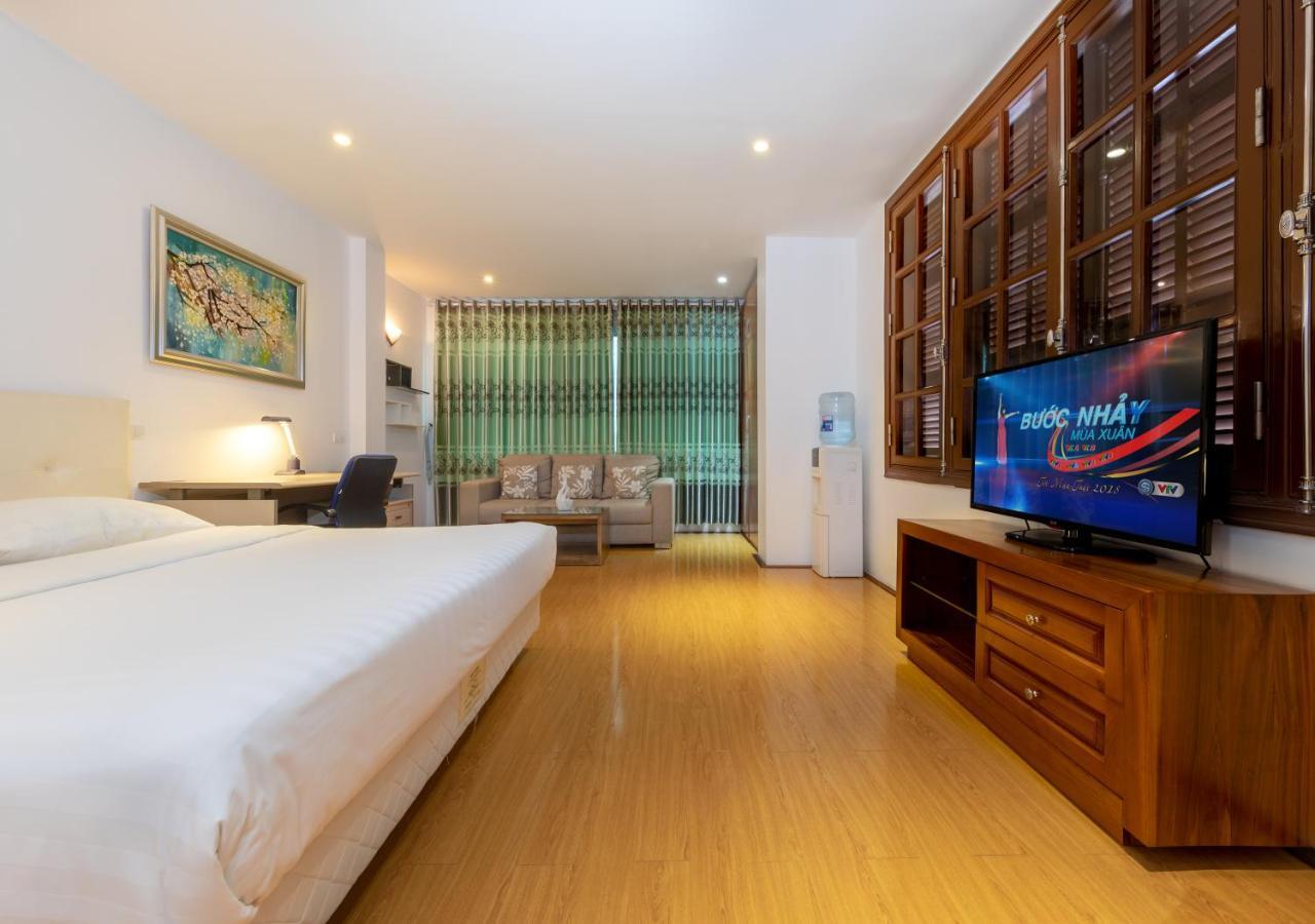 Hoa Giang Serviced Apartment Hanoi Exterior photo